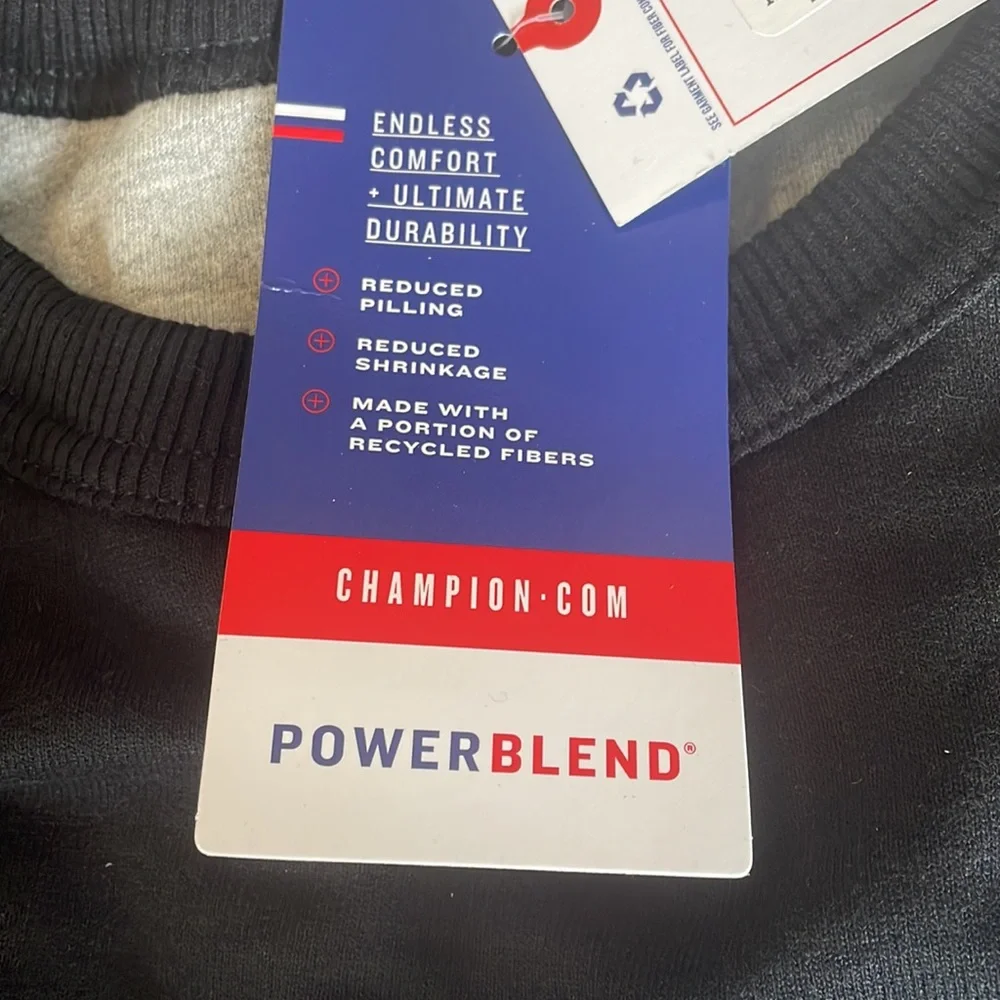 Champion Powerblend Fleece Crewneck Sweatshirt - Picture 4 of 5